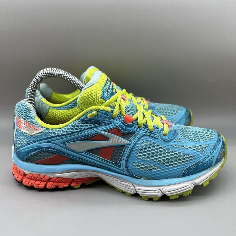 Brooks Women’s Turquoise Lime Running Sneakers